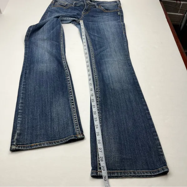 Silver Jeans‎ Co. Aiko Bootcut Size 28 Waist Womens Blue Denim Jeans *FLAWED - Image 7