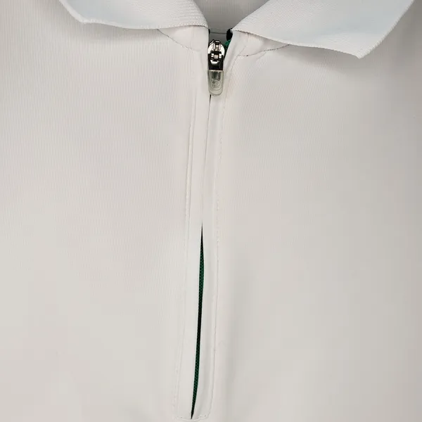 Peter Millar Pullover L White Quarter Zip Golf Tennis - Image 4