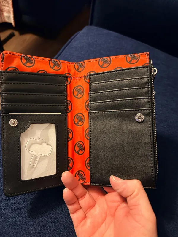 Loungefly Marvel Thor: Love and Thunder Armor Cosplay Flap Wallet. New With Tags - Image 7