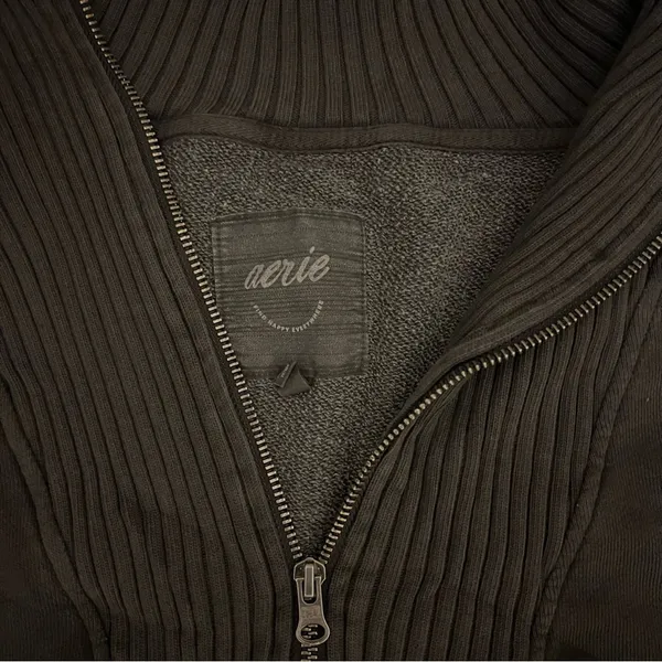 Aerie Collared Quarter Zip Size M - Image 4