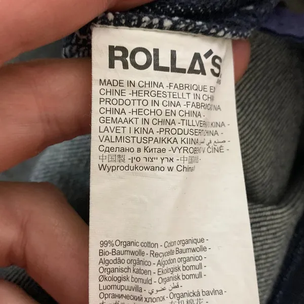 Rollas Dallas Low Bootcut Slim Boot Womens Size 25 Blue - Image 15