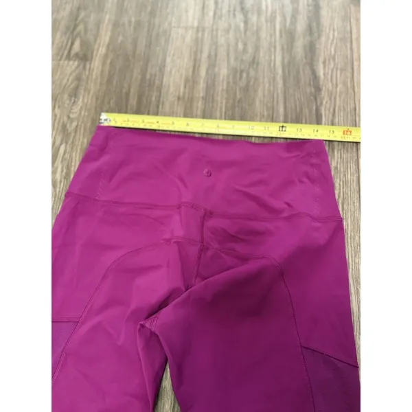 Women's LULULEMON Size 12 Magenta Hot To Street Crop Legging‎ - Image 8