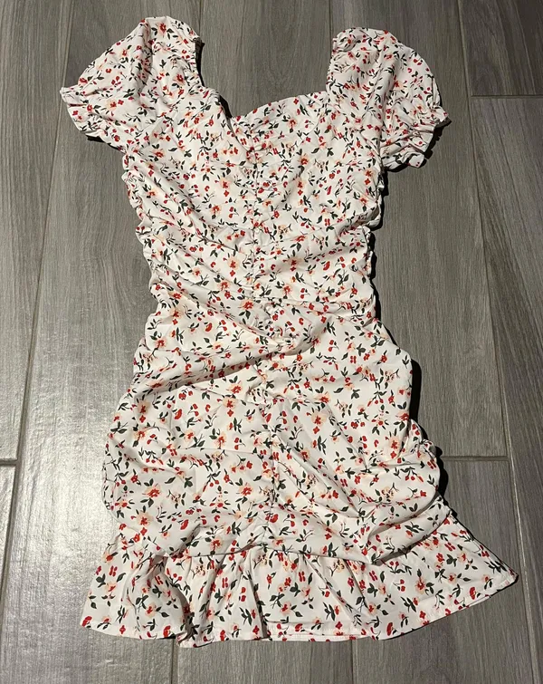 Romwe Floral Tight Dress - Image 2