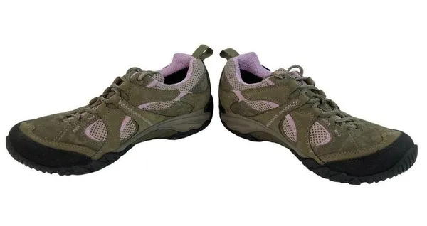 Merrell Chameleon Arc 2 Hiking Shoes Womens 7.5 Olive Orchid Lace Up Gor-Tex - Image 11