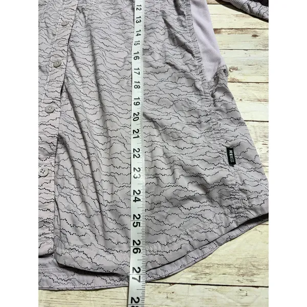 REI Co-op Sahara Long-Sleeve Button Down Hiking Shirt Women's Large Lavender - Image 5