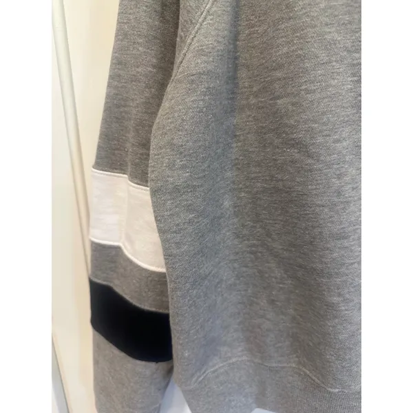 Champion Ferrum College Panthers Gray Crewneck Sweatshirt Womens Large Raglan VA - Image 7