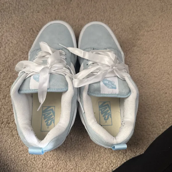 Blue Old Skool Vans platform - Image 4