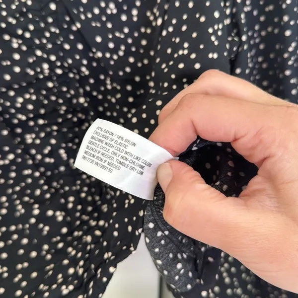 A new day polka dot smocked blouse - Image 5
