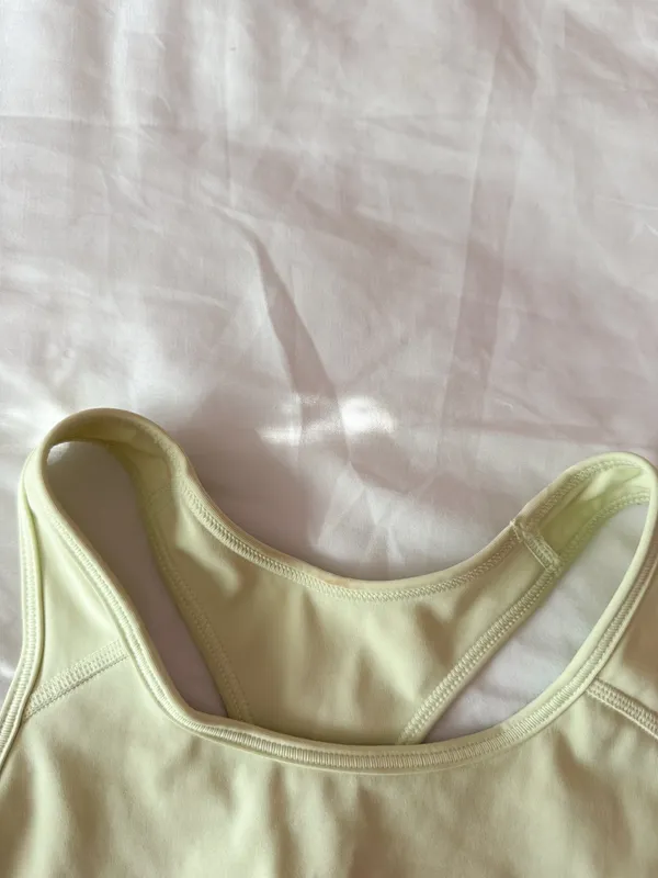 Nike Light Green Racerback Sports Bra Size XS - Image 3
