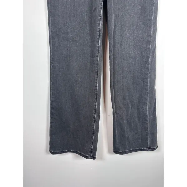 7 For All Mankind Alexa Jeans Women 27 Washed Black Minimalist Straight Leg - Image 3
