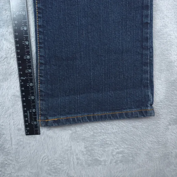 Vintage‎ Levis 515 Bootcut Jeans Women 8L (33x35) Dark Wash Blue Stretch Y2K - Image 13