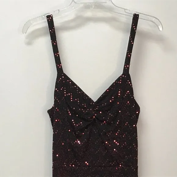 NWOT B Envied Zigzag Sequin Stretch Bodycon Dress - Image 2