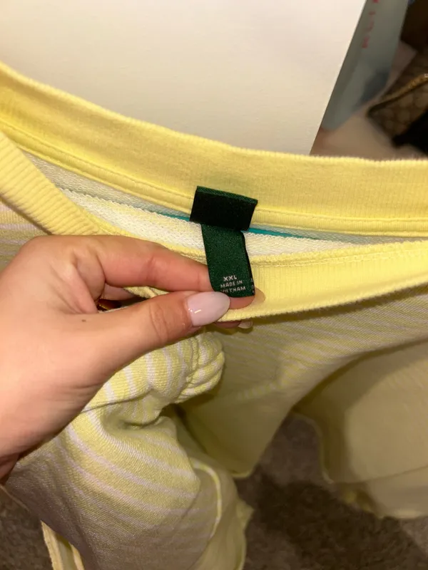 Target Yellow Striped Lounge Set - Image 6