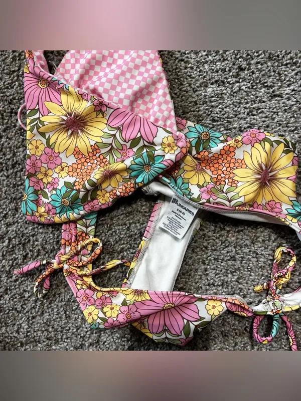 floral reversible bikini - Image 4