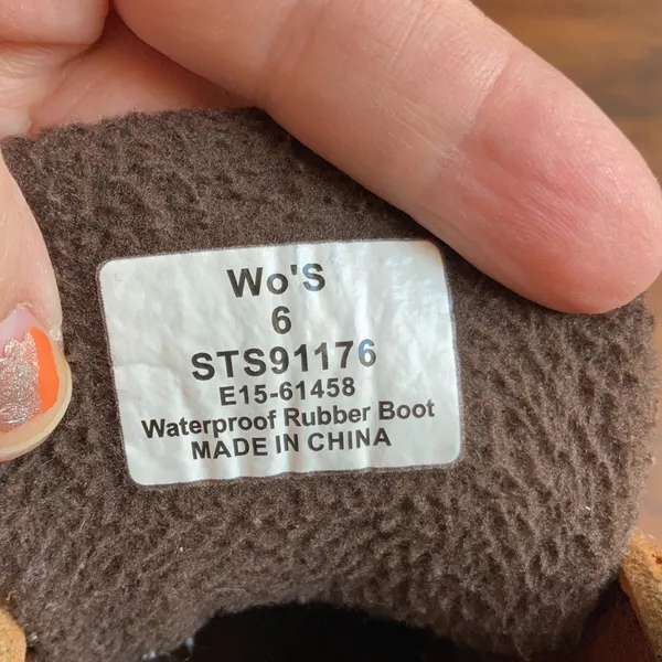 Sperry Top sider Duck Boots Size 6 - Image 6