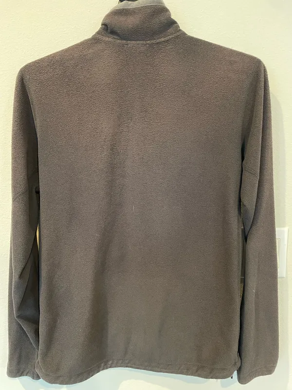The North Face Men’s Full Zip Mens Fleece Jacket Black Size S - Image 2