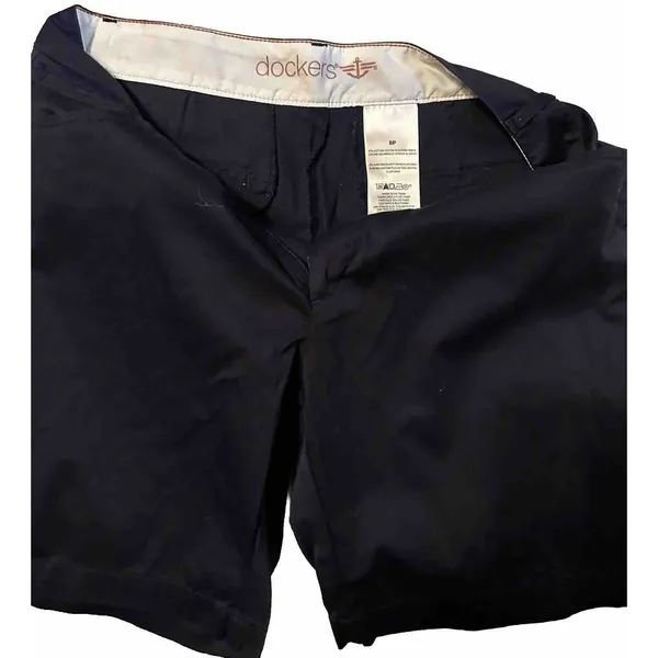 Dockers Women's Shorts Size 8p, ‎ Navy Blue, Cotton,Elastane - Image 2