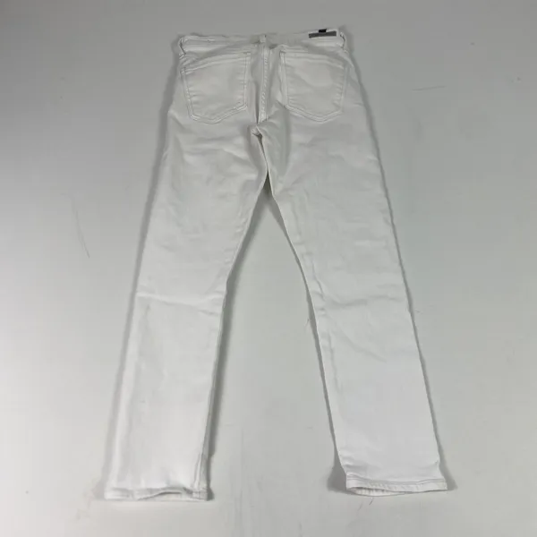 Citizens Of Humanity Elsa Jeans Womens 24 White Mid Rise Slim‎ Crop Ankle Denim - Image 5