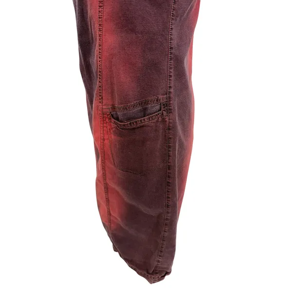 Transit Par Such Red‎ Purple Tie Dye Stretch Denim Mini Dress Size 2 US 8 10 - Image 7