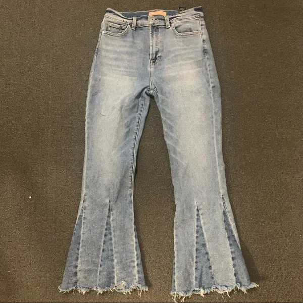 7 For All Mankind Luxe Vintage Crop Flare Jeans - Image 2