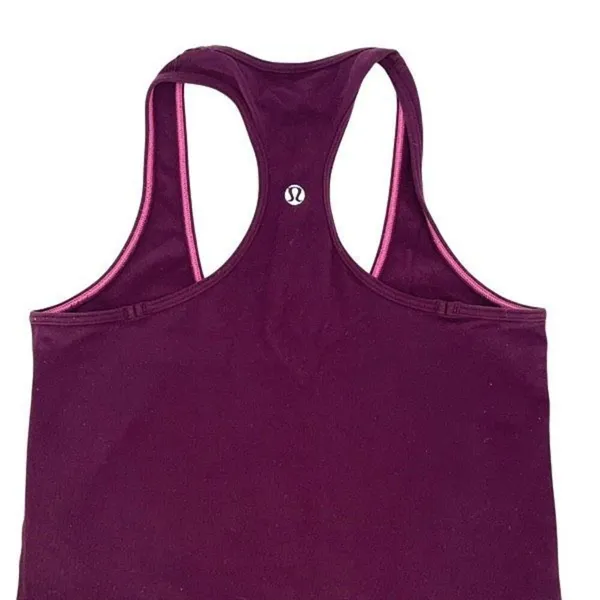 Lululemon Athletica Womens Racerback Scoop Neck Tank‎ Top Size Small - Image 4