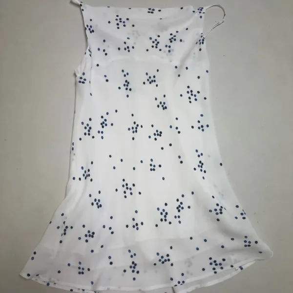 Chic Mini Sundress White - Image 4