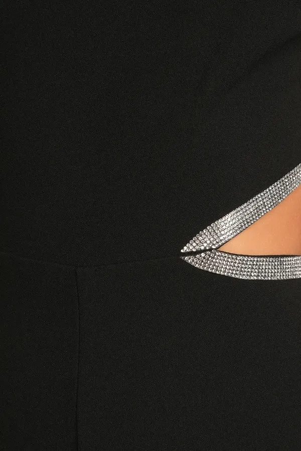 Lulus Black Jumpsuit With Cutouts - Image 5