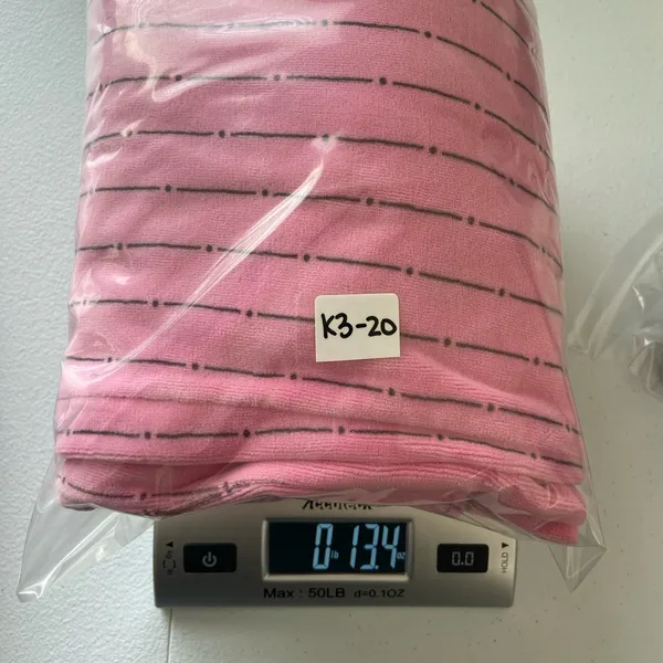Women’s pink striped drawstring waist‎ soft fuzzy fleece pajama bottoms XL - Image 8