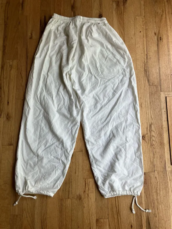 White linen cargo pants - Image 5