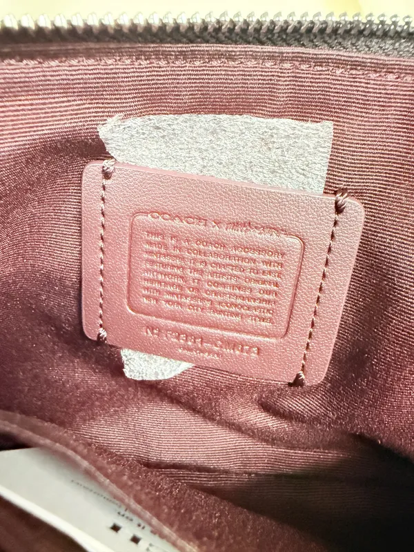 Coach X Mint + Serf Large Corner Zip Wristlet In Signature Canvas cm673 - Image 6