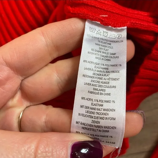 French Connection Soft Roll Neck Sweater medium‎ - Image 11