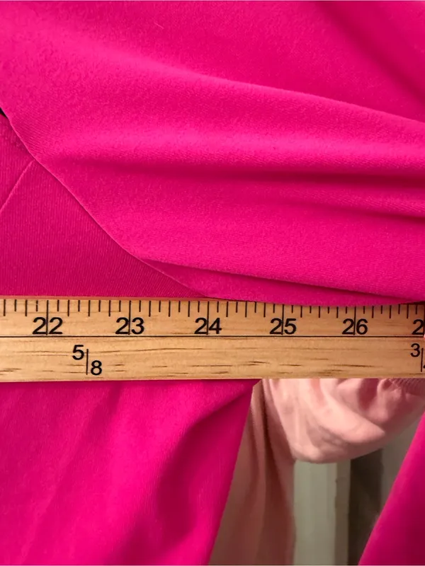 Livi Active Hot Pink Zip-Up Bomber Jacket with Black Accents - Image 4