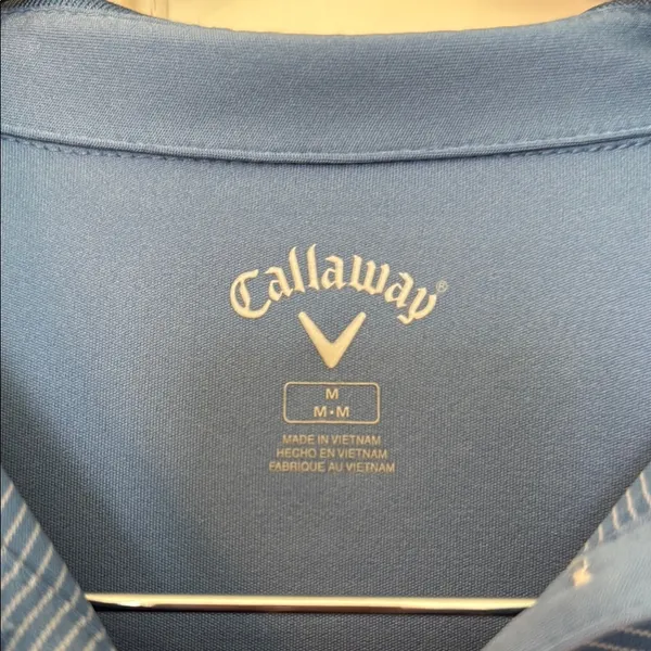 Callaway Blue Polo Shirt - Image 2