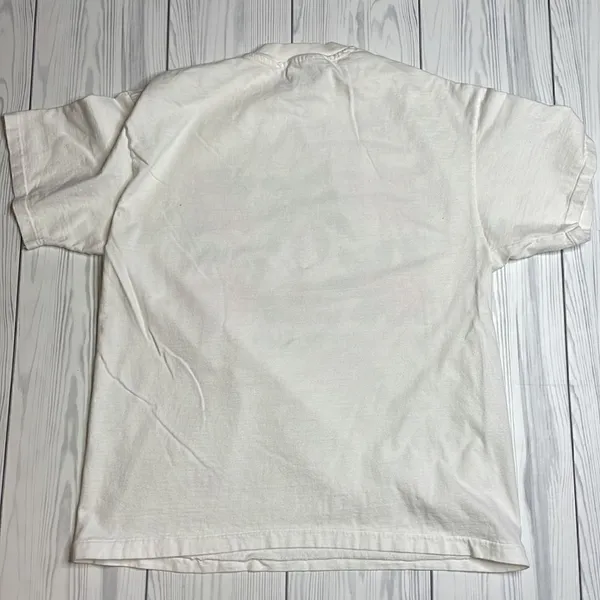 90s Vintage Catalina Island Ca Puff Print Tshirt large - Image 5