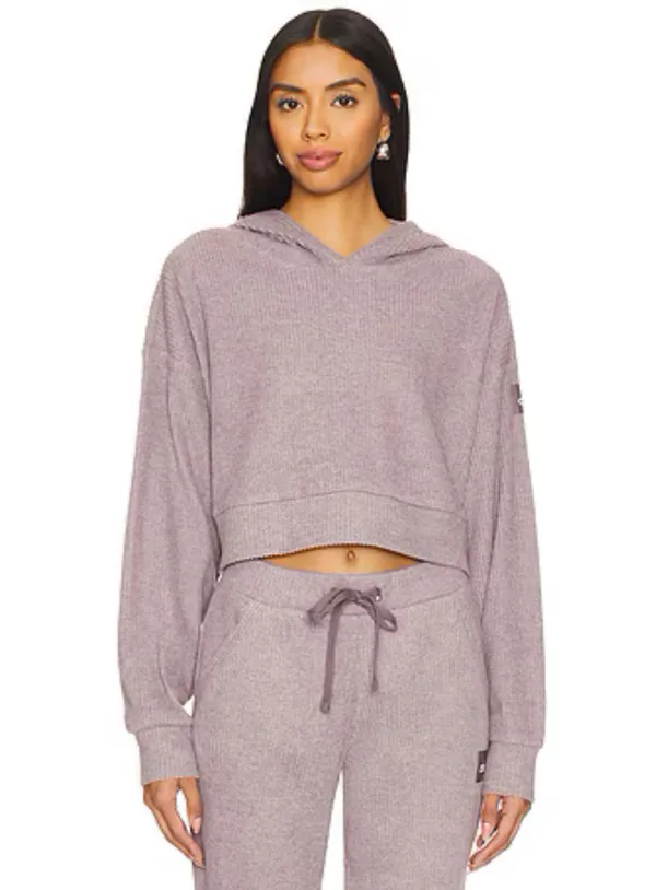 Alo Yoga Muse Hoodie Raisinette Heather M - Image 3