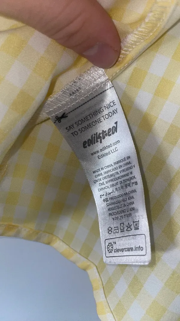 Yellow Crop Top - Image 10