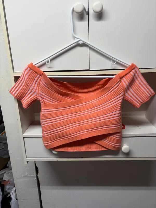 Aerie Sweater Top Knit Ribbed Crop - Image 4
