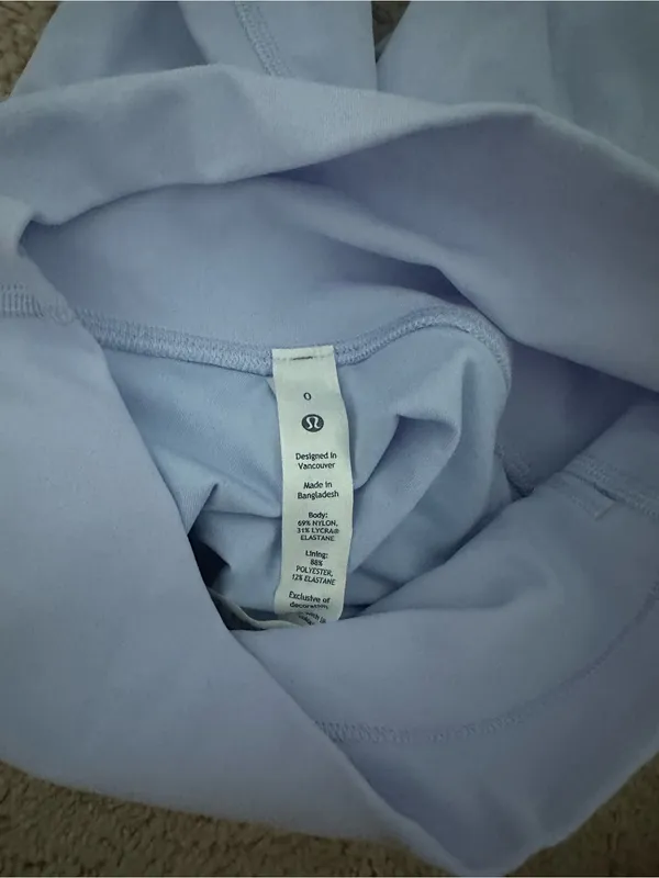 lululemon athletica Lavender Stretch Leggings - Image 4