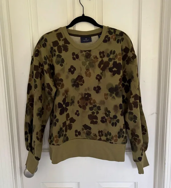 Anthropologie Scotch & Soda Forest Floral Sweatshirt - Image 3