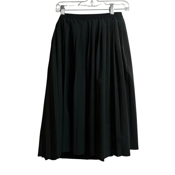 Halara High Waisted Pleated Quick Dry Midi Casual Skirt Pockets Small - Image 7