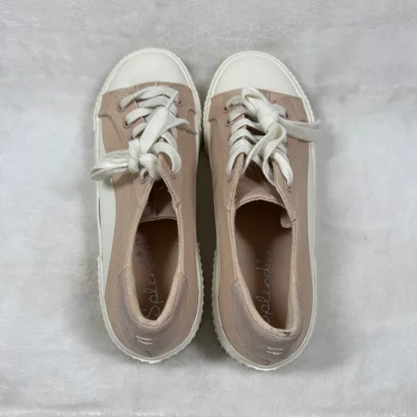 Splendid Tania Tan Peach Canvas Low Top‎ Sneakers SD2TAN10 Womens 7.5M - Image 7