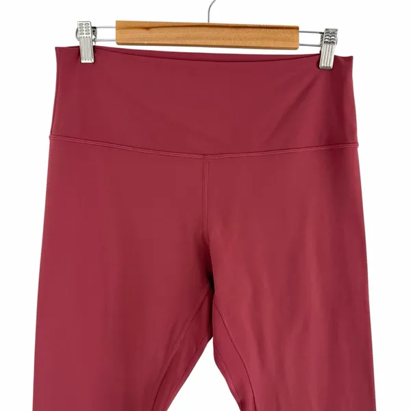 Lululemon Align Pant II 25” Savannah Red Size 12 - Image 3