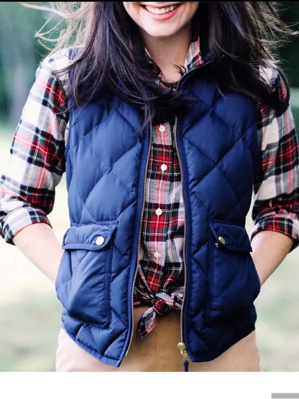J. Crew Excursion quilted Down Fill Puffer Quilted Vest - Image 3