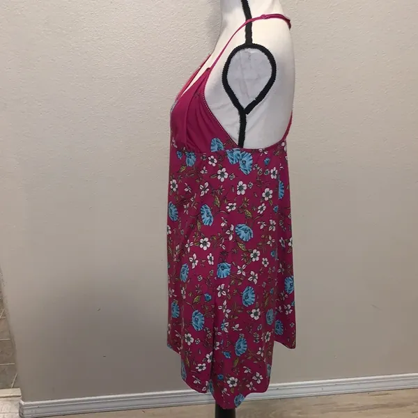 Secret Treasures purple floral sexy nightgown - Image 4