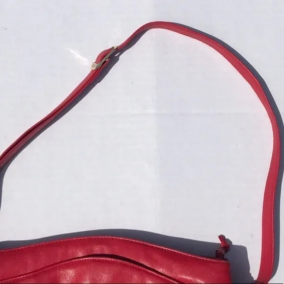 Borelli Genuine Leather Red‎ Bag Red - Image 3