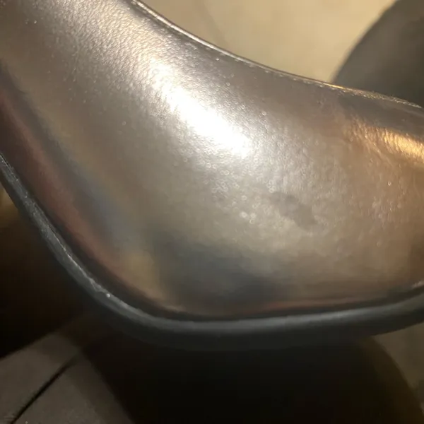 Marc Fisher Pewter and Silver Glitter Heels - Image 6
