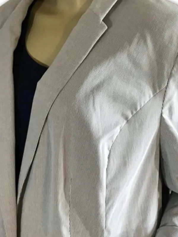 Lane Bryant Pin Stripe Blue And White Blazer Nwt (28) - Image 8