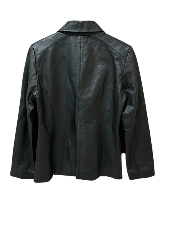 Vintage 100% Leather Jacket Size: S - Image 2