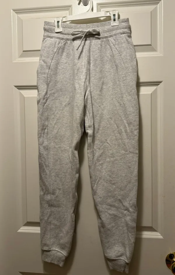 Lululemon Scuba High Rise Grey Sweatpants - Image 2