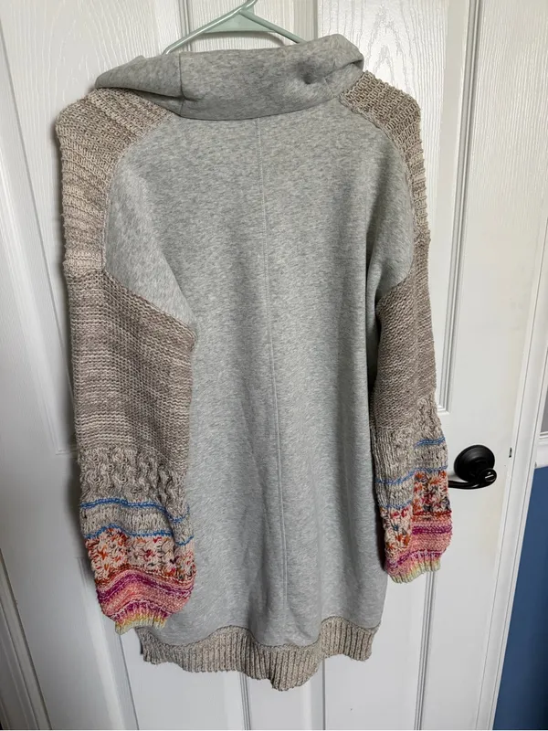 Anthropologie Daily Practice Cowl Neck Tunic Dress Size M - Image 4
